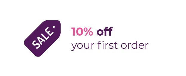 10% off first order