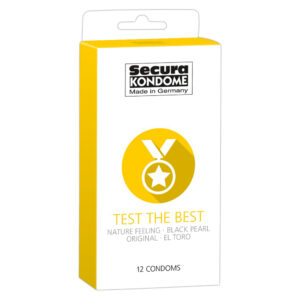 Secura Kondome Test The Best Mixed x12 Condoms