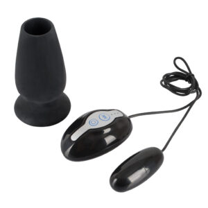 Lust Tunnel Plug with Vibrating Stopper