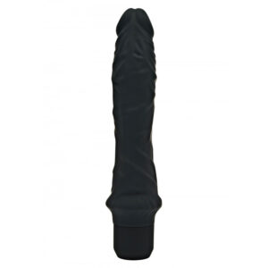 Toy Joy Get Real Classic Silicone Vibrator Black