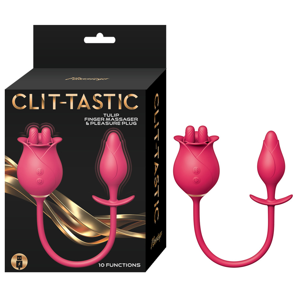 ClitTastic Tulip Finger Massager Pleasure Plug Set