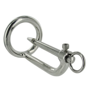 Stainless Steel Cock Ring And Urethral Plug