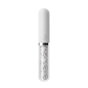 Stardust Charm 6 Inch Rechargeable Massager White