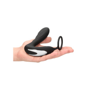 Ouch E Stimulation And Vibration Butt Plug And Cock Ring