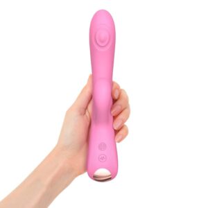 Love To Love Bunny And Clyde Tapping Rabbit Vibrator Pink