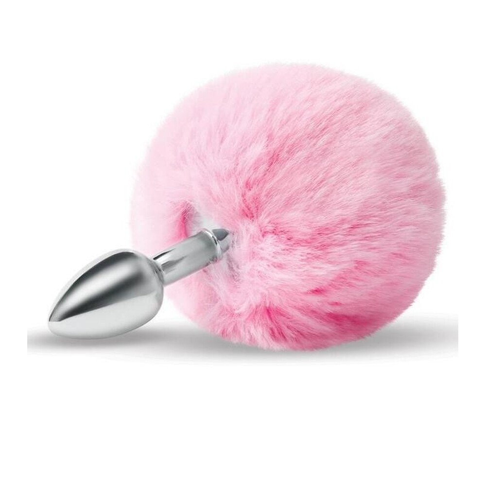 Furry Tales Pink Bunny Tail Butt Plug